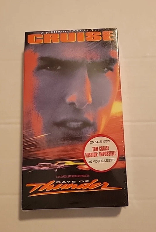 Days Of Thunder Sealed VHS Tape