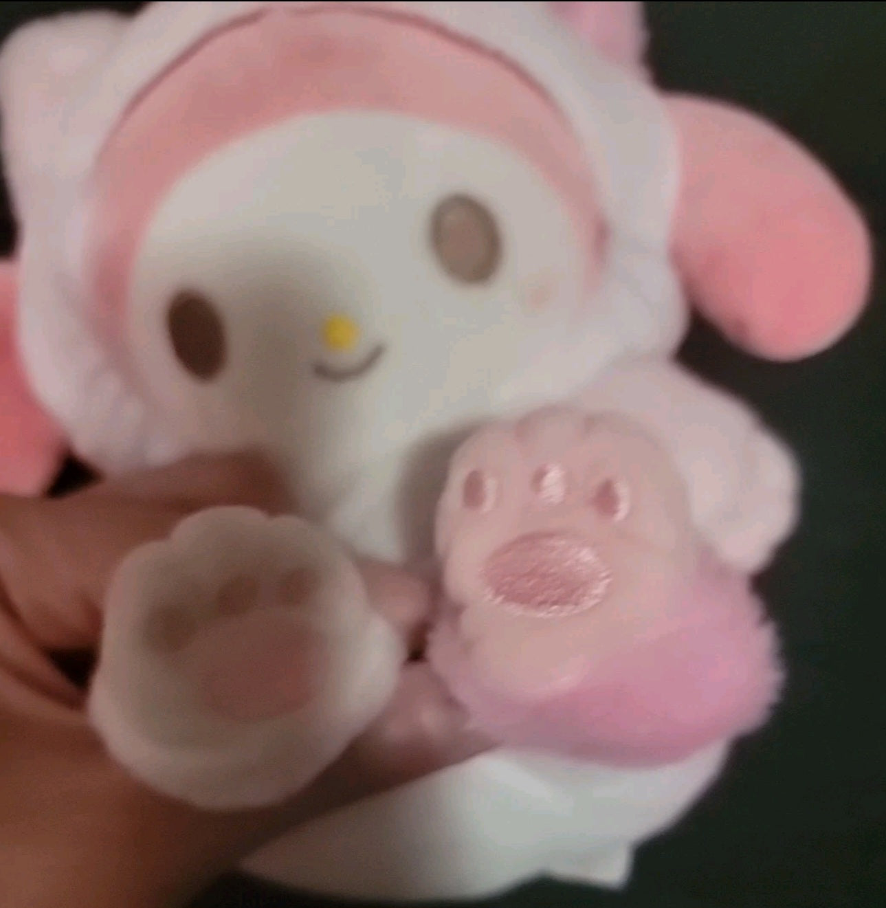 Cute My Melody Plush Pink Cat Costume  Plush
