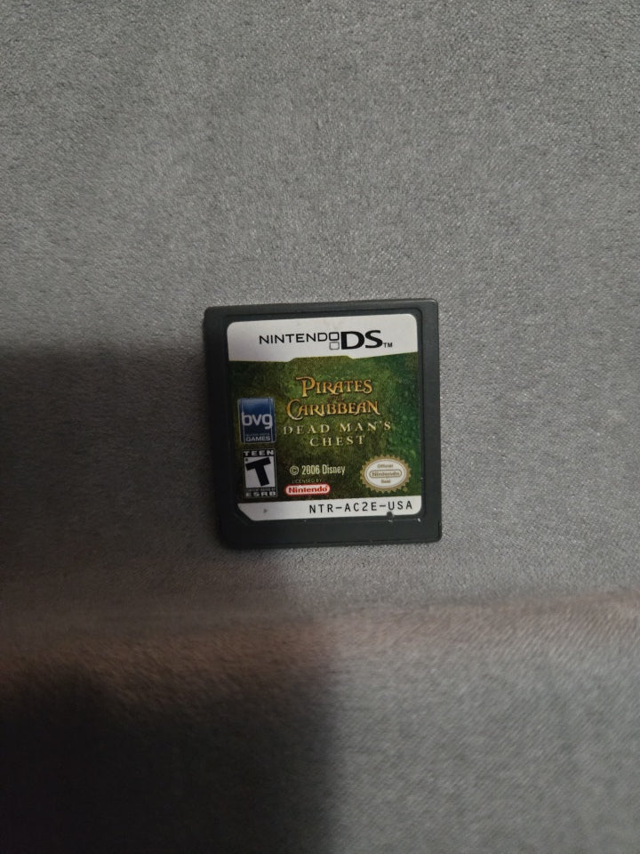 Pirates of the Caribbean Dead Man's Chest Nintendo DS Game