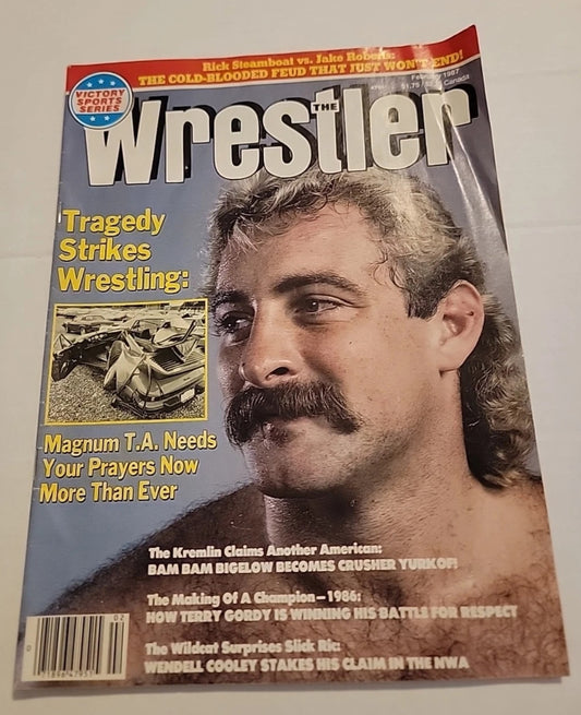 1987 The Wrestler Magazine Tragedy Strikes Wrestling WWF/WWE