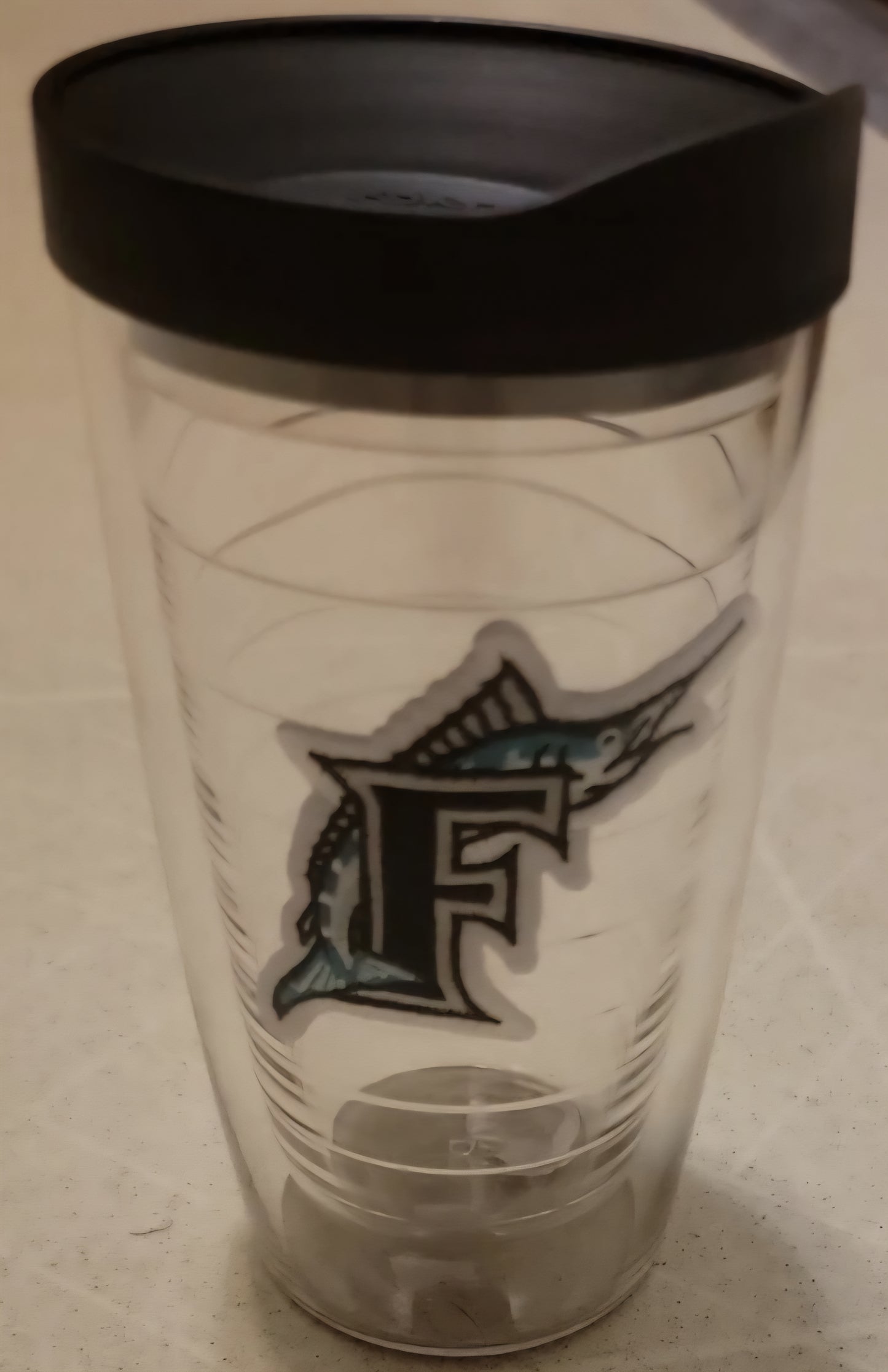 Miami Florida Marlin Patch MLB Tervis Tumbler
