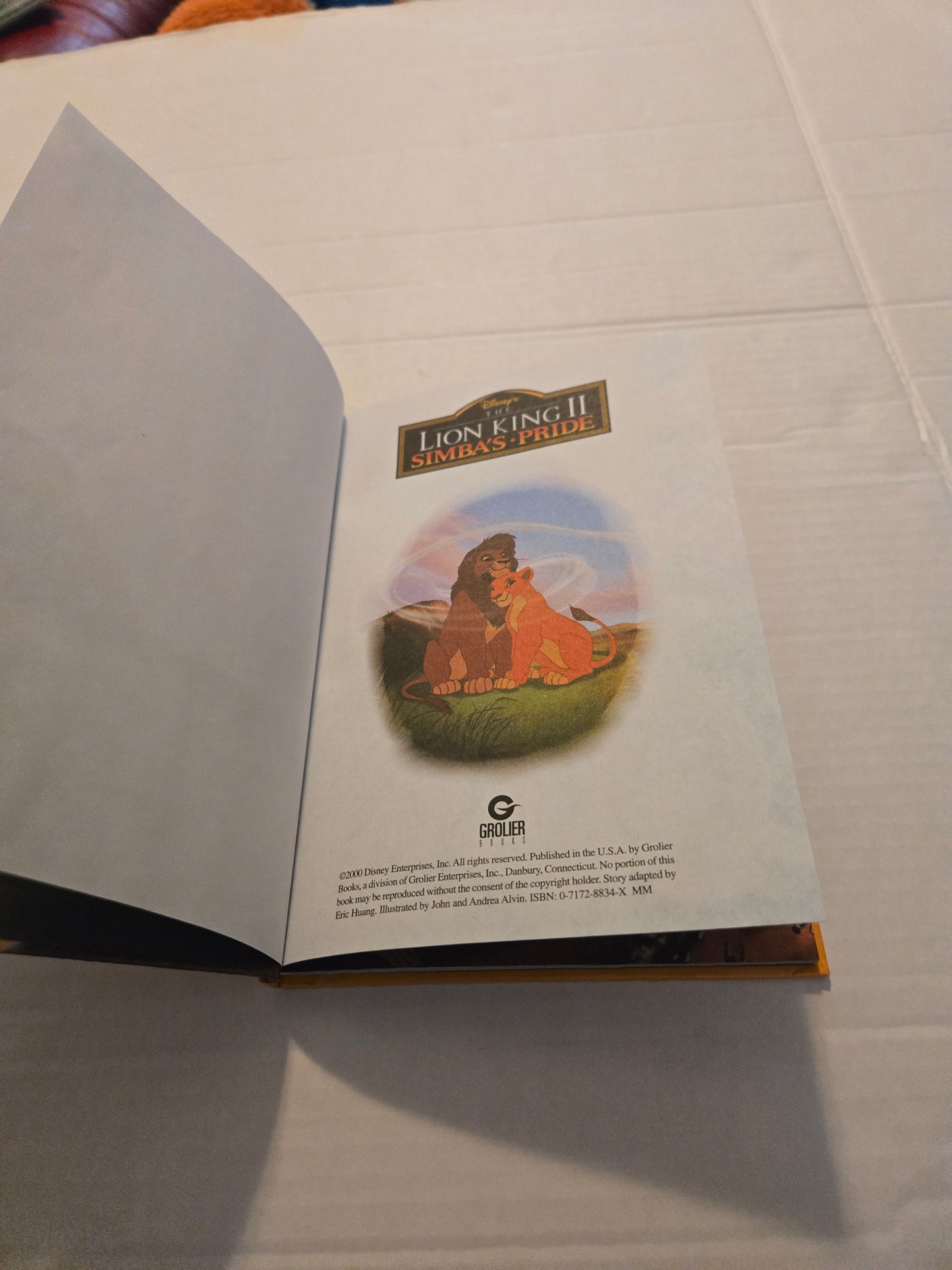 The Lion King II Simba's Pride Book