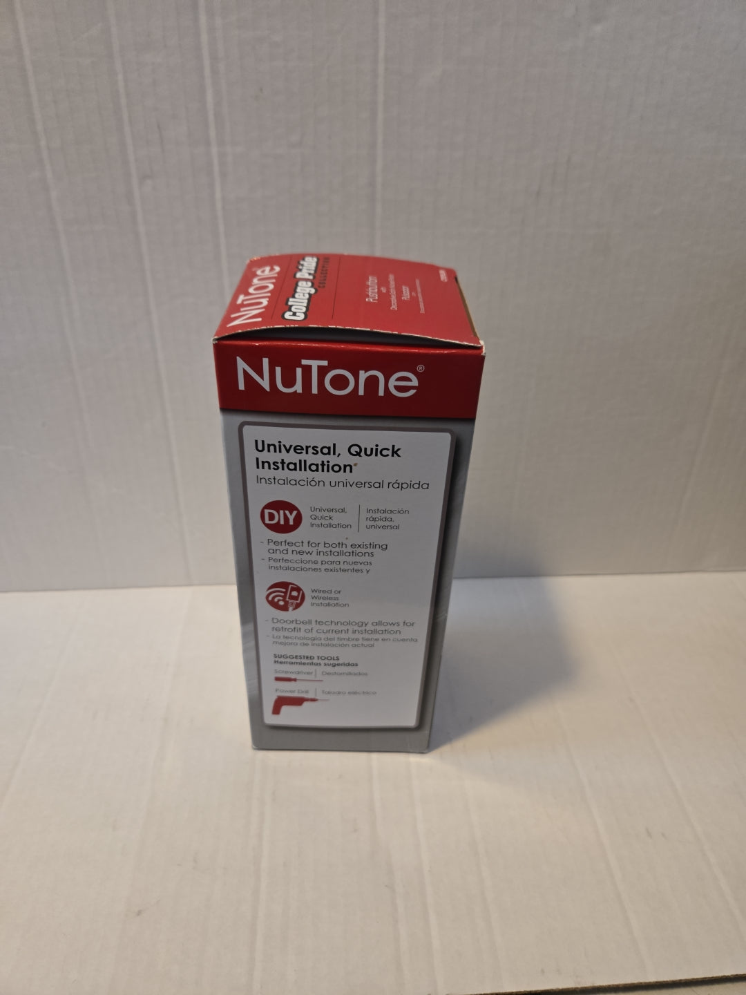 University of Florida Gators NuTone Cast Metal Push Button Doorbell Brand New