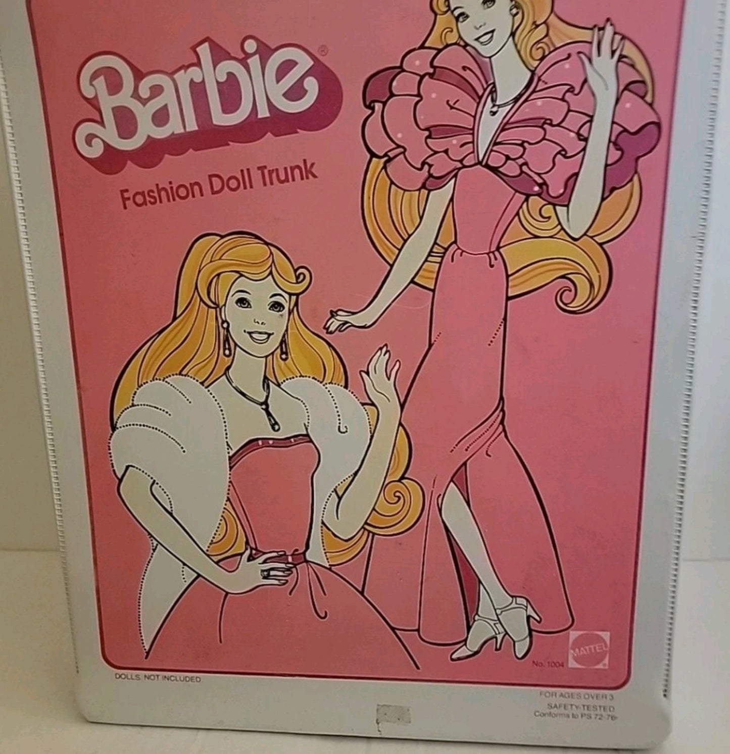 Vintage 1982 Barbie Mattel Fashion Doll Travel Case