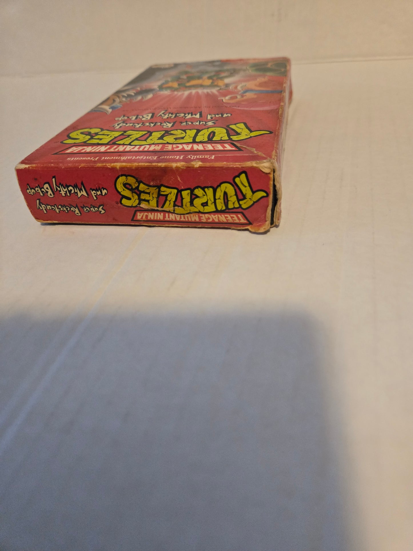 Teenage Mutant Ninja Turtles Super Rocksteady and Mighty Bebop VHS