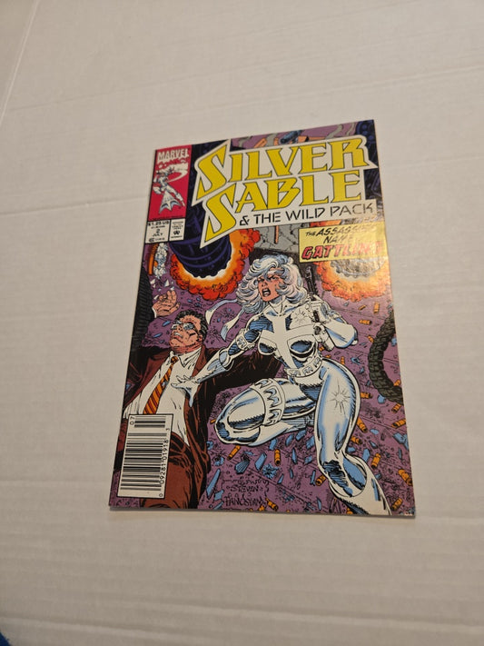 Silver Sable & The Wild Pack Vol. 1, No. 2 1992 Comic