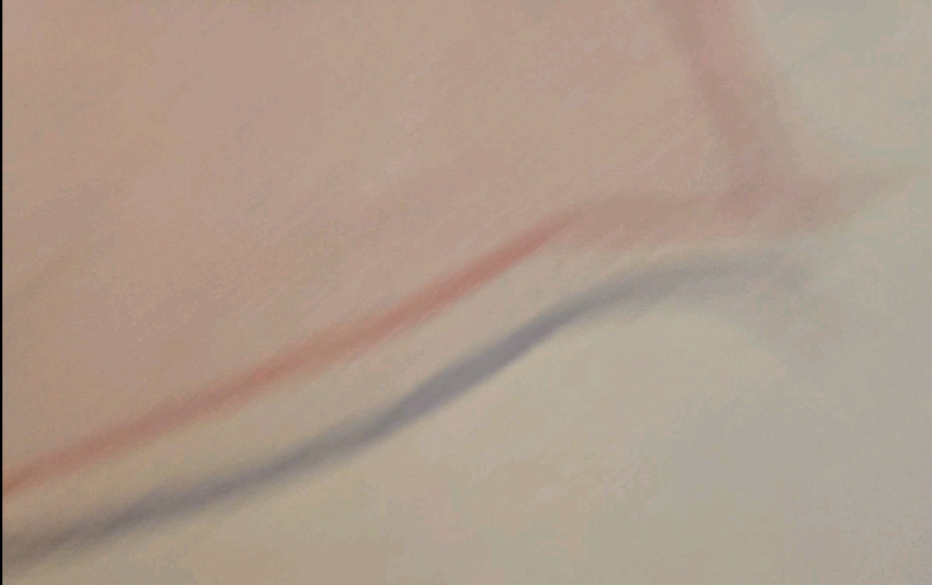 Vintage Ladies Sheer Scarf Pale Pink  25.5x26