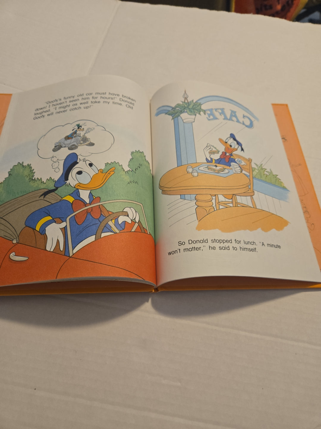 Goofy's Big Race Book 1986 Disney Fun-To-Read Library Volume 4