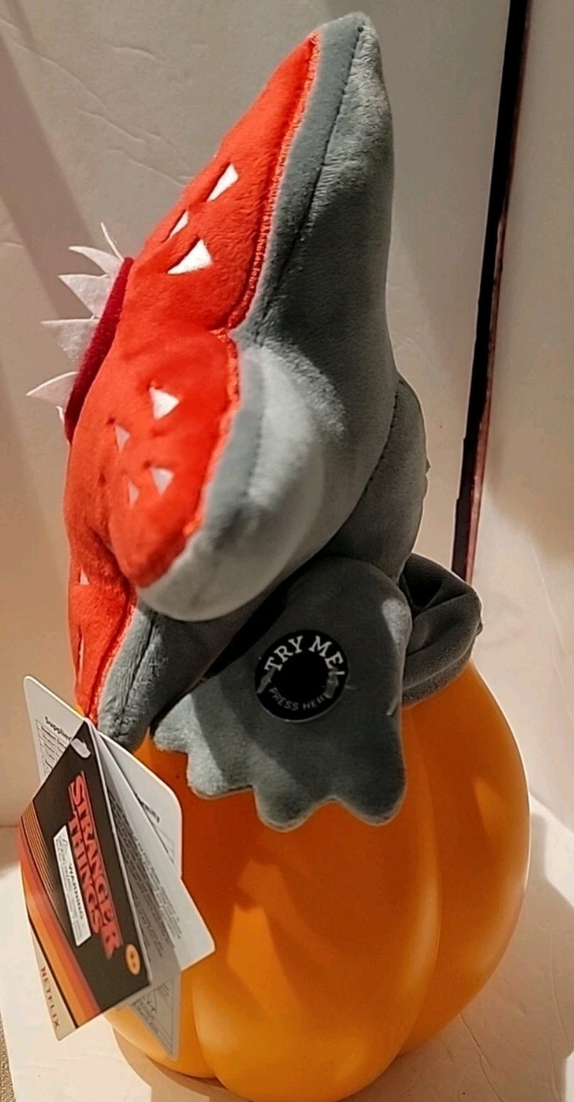 Stranger Things Demogorgon Animated Plush Pumpkin Walgreens Exclusive NWT 2023