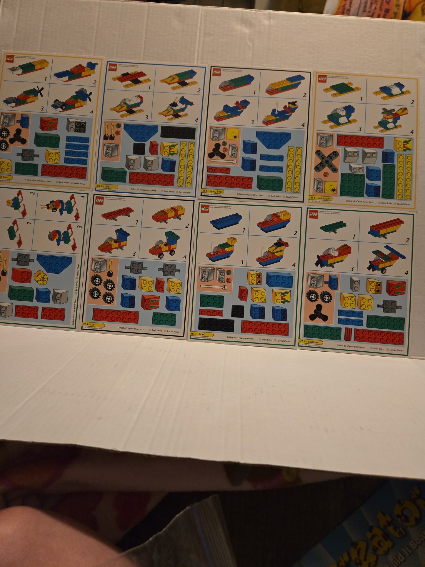 Vintage LEGO Creator The Race To Build It Complete Board Game