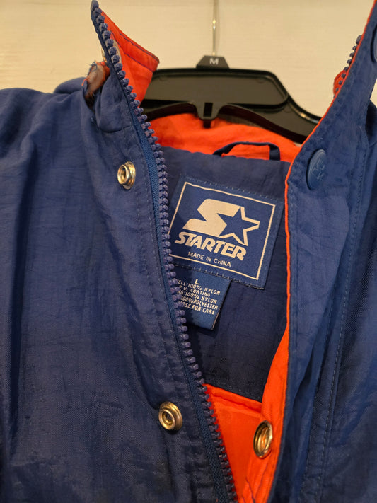 Florida Gators Starter Size Large Pullover Jacket Front Pouch Pocket Vintage