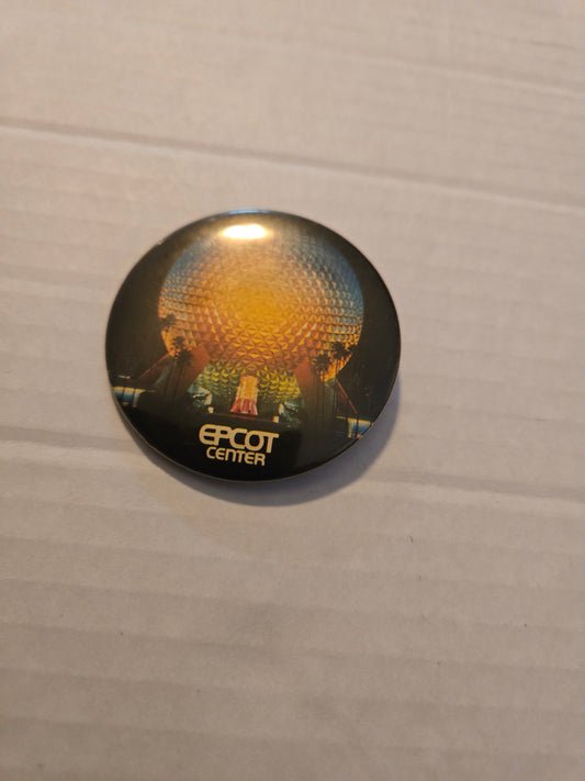 Vintage Disney Epcot Center Pinback Button 1982