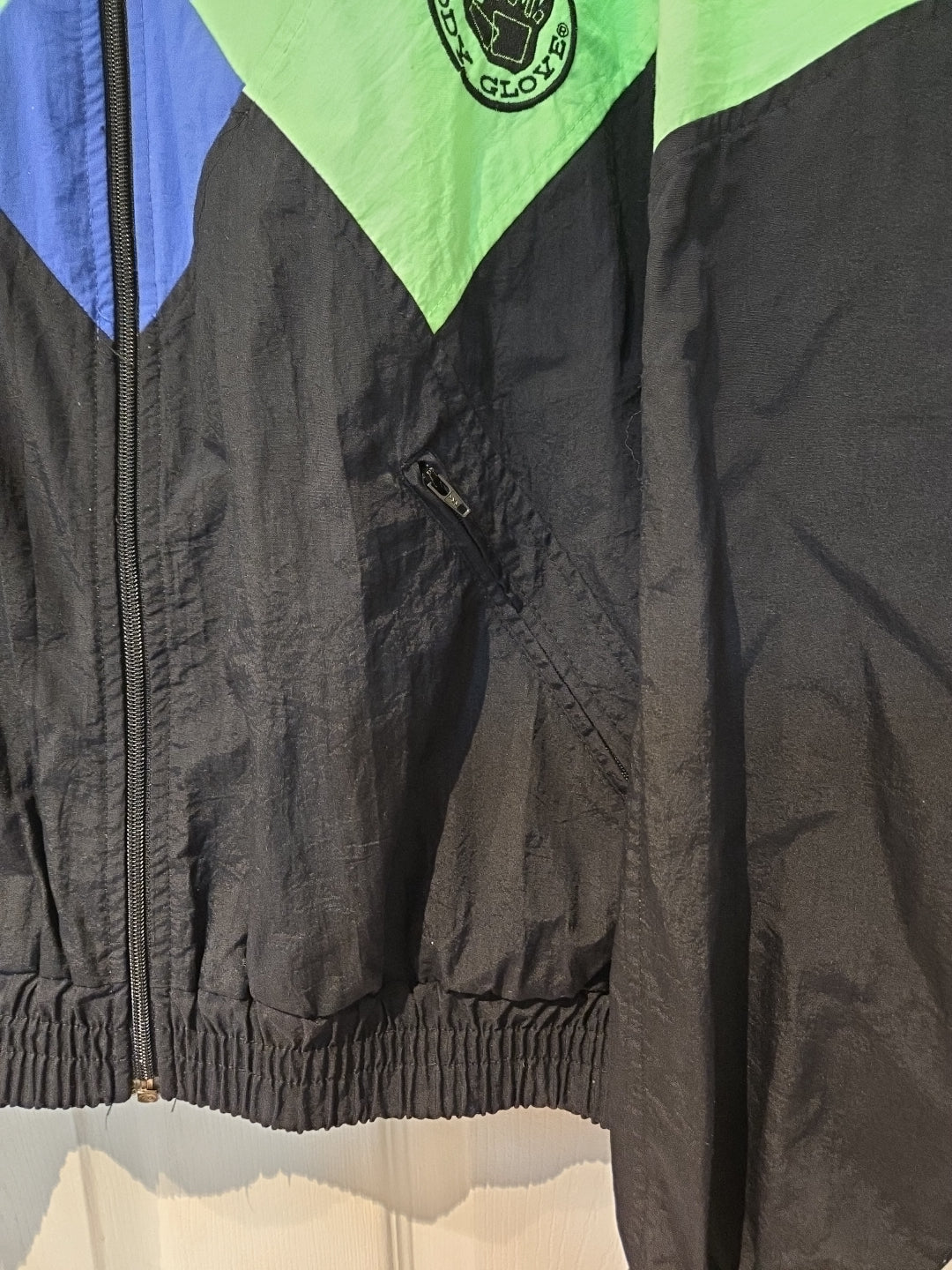 Vintage Body Glove Nylon Windbreaker Jacket Size Small