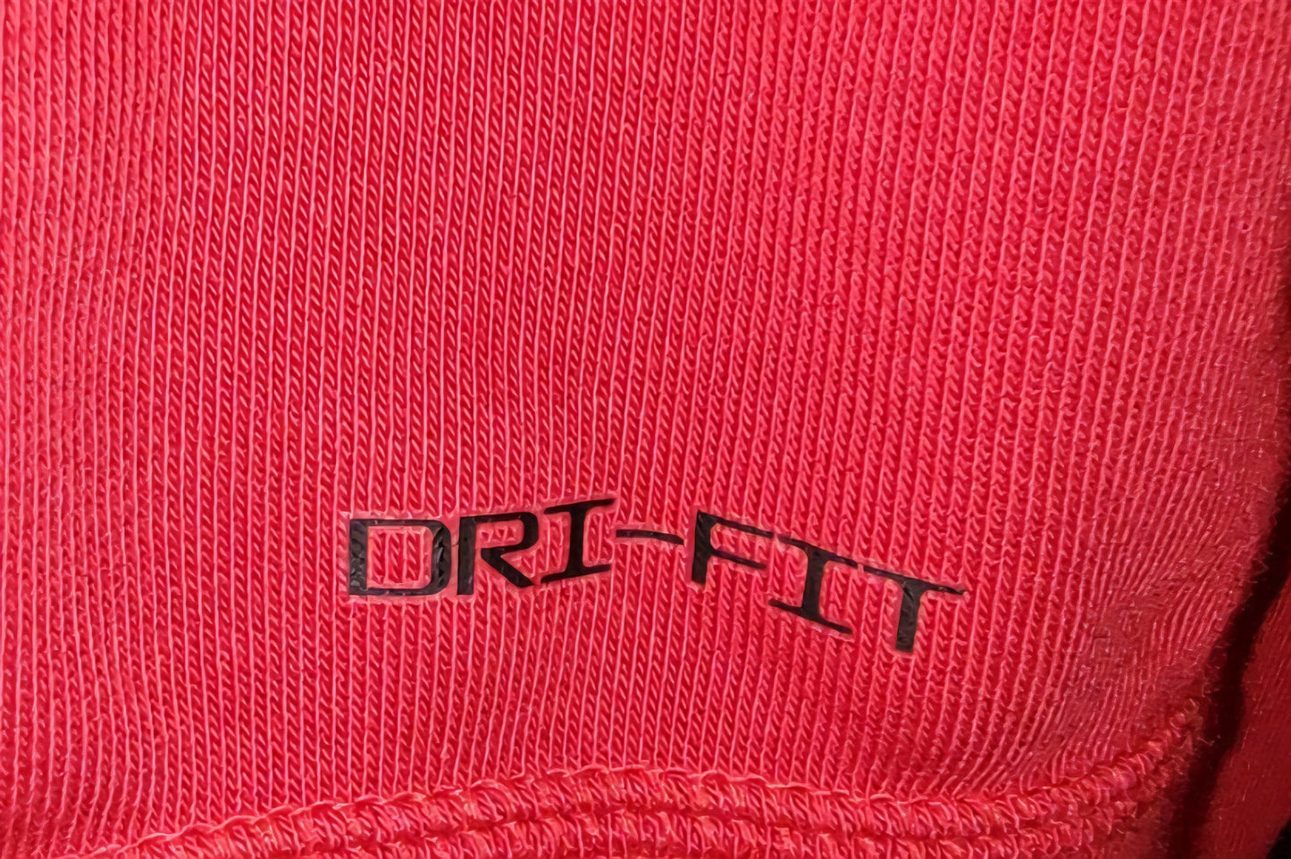 Nike Air Jordan Jumpman Dri Fit Red Pullover Hoodie Mens Size Large