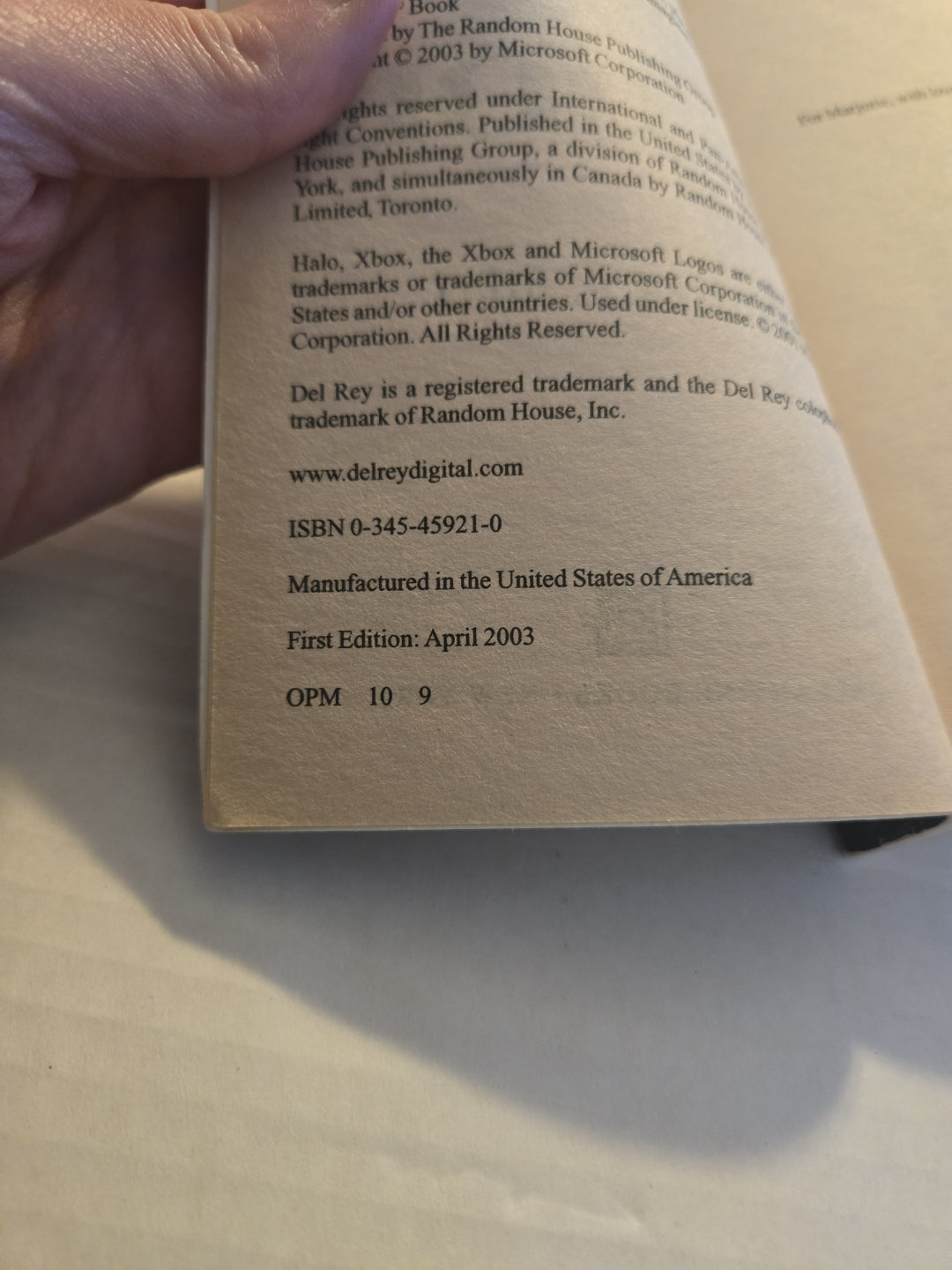 Halo #2 The Flood Paperback Book XBOX