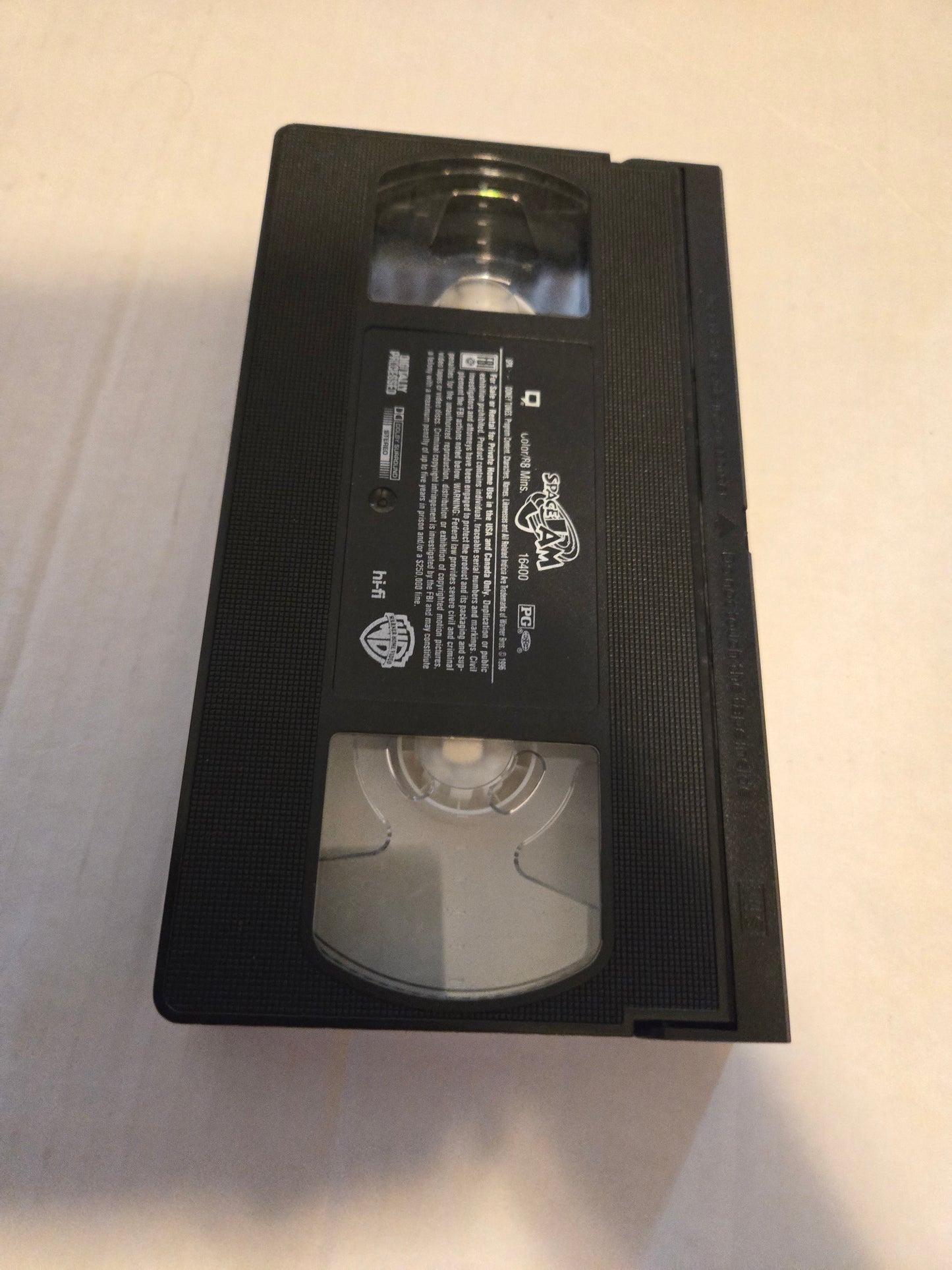 Space Jam VHS Tape