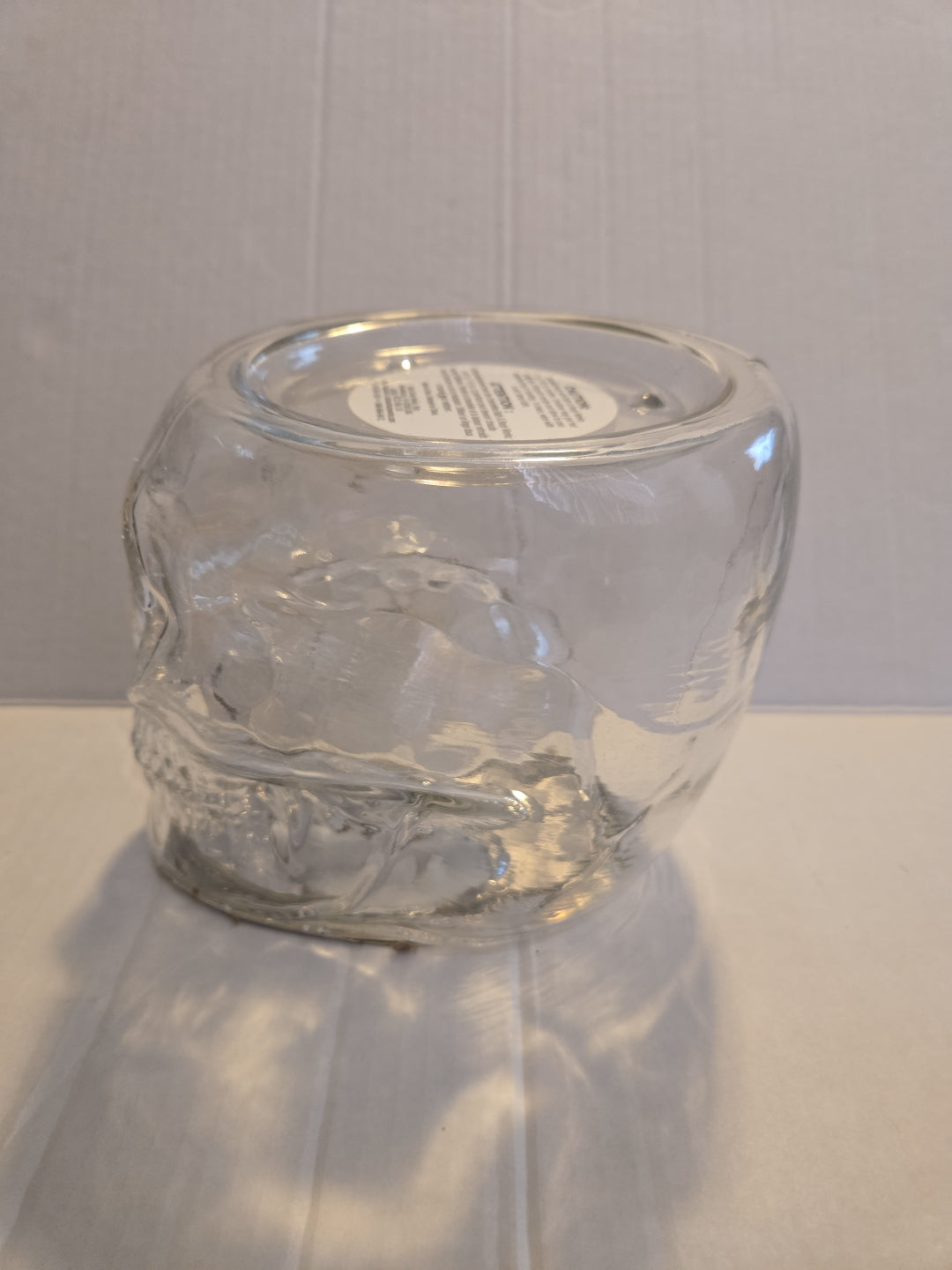 Bath & Body Works Halloween Crystal Skull Light Up 3 Wick Candle Holder