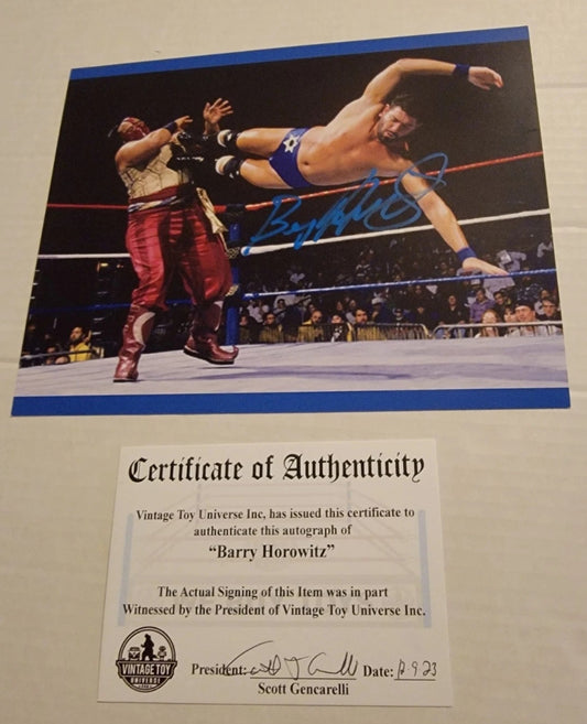Barry Horowitz Leaping Autographed Photo With COA