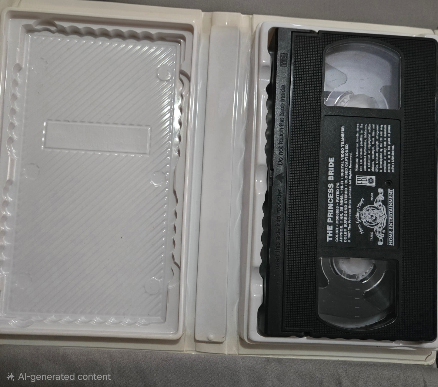 The Princess Bride VHS Tape