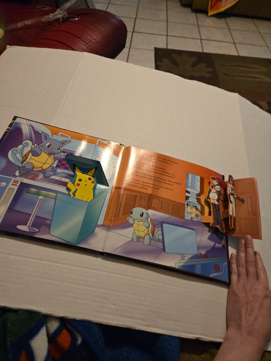 Pokemon Where Are You, Pikachu? Vintage Pop-Up Book