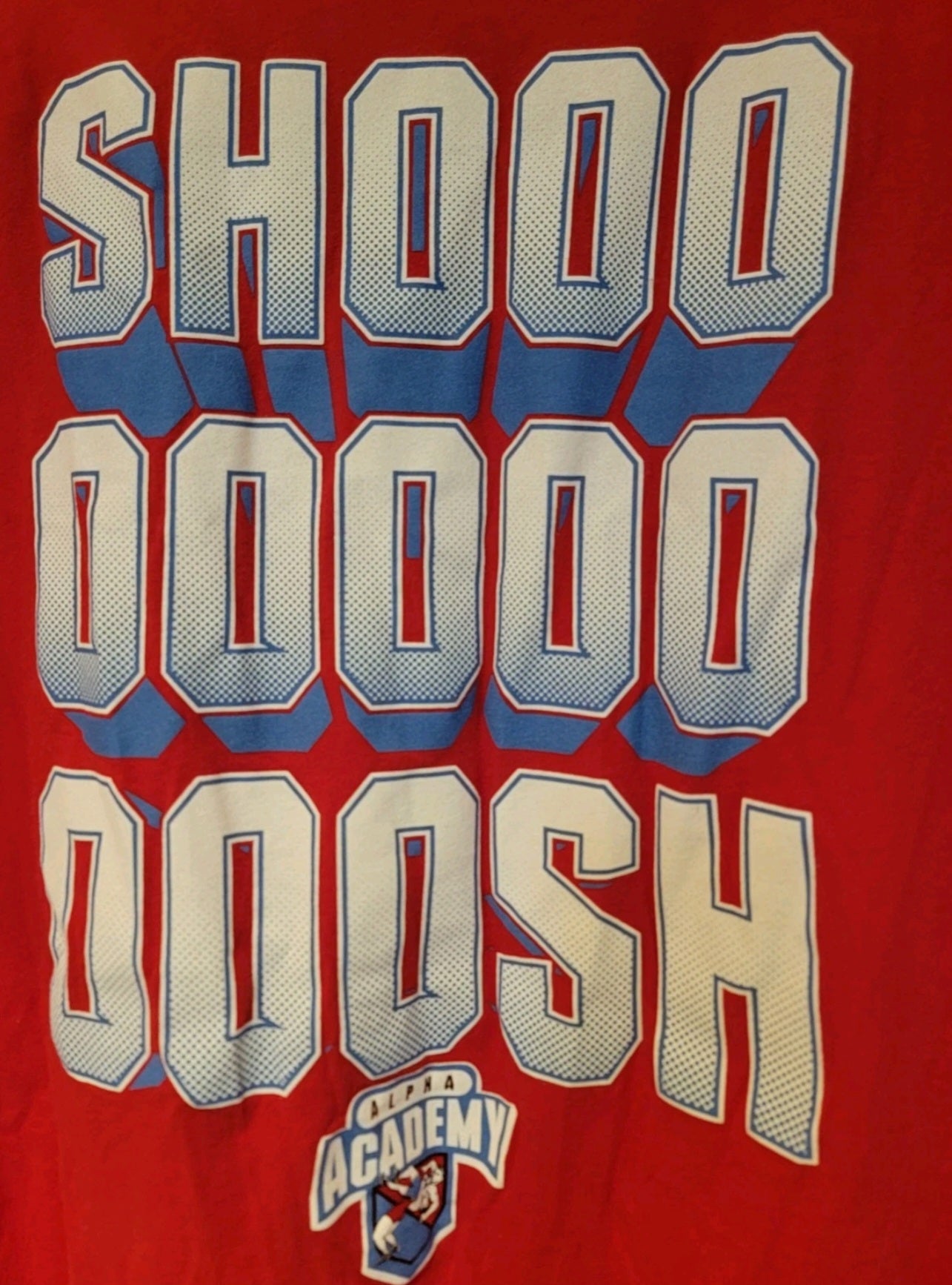 WWE Alpha Academy SHOOOOSH  T-Shirt Adult Size 3XL