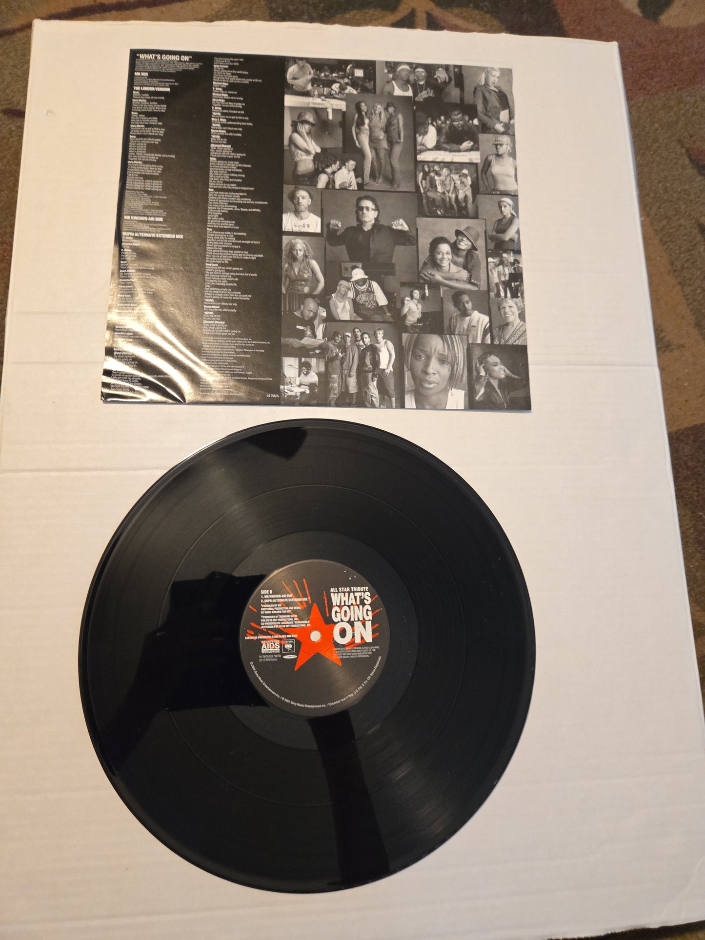 Artists Against Aids Worldwide What's Going On  12" Vinyl