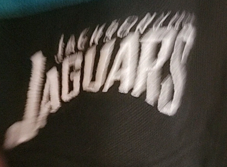 Jacksonville Jaguars Vintage Logo Teal Golf Polo Shirt Men's Size XL Embroidered