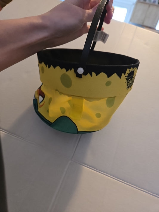 Kelloggs Cereal SpongeBob SquarePants Collapsible Halloween Candy Bucket