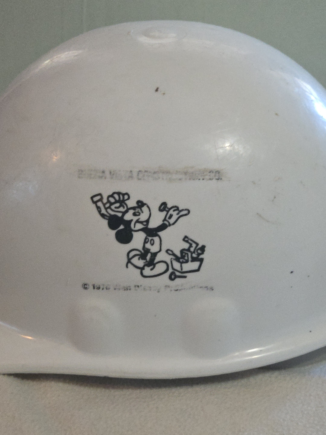 Disney Buena Vista Construction Co. 1970 Hard Hat Broken Adjustable Headband