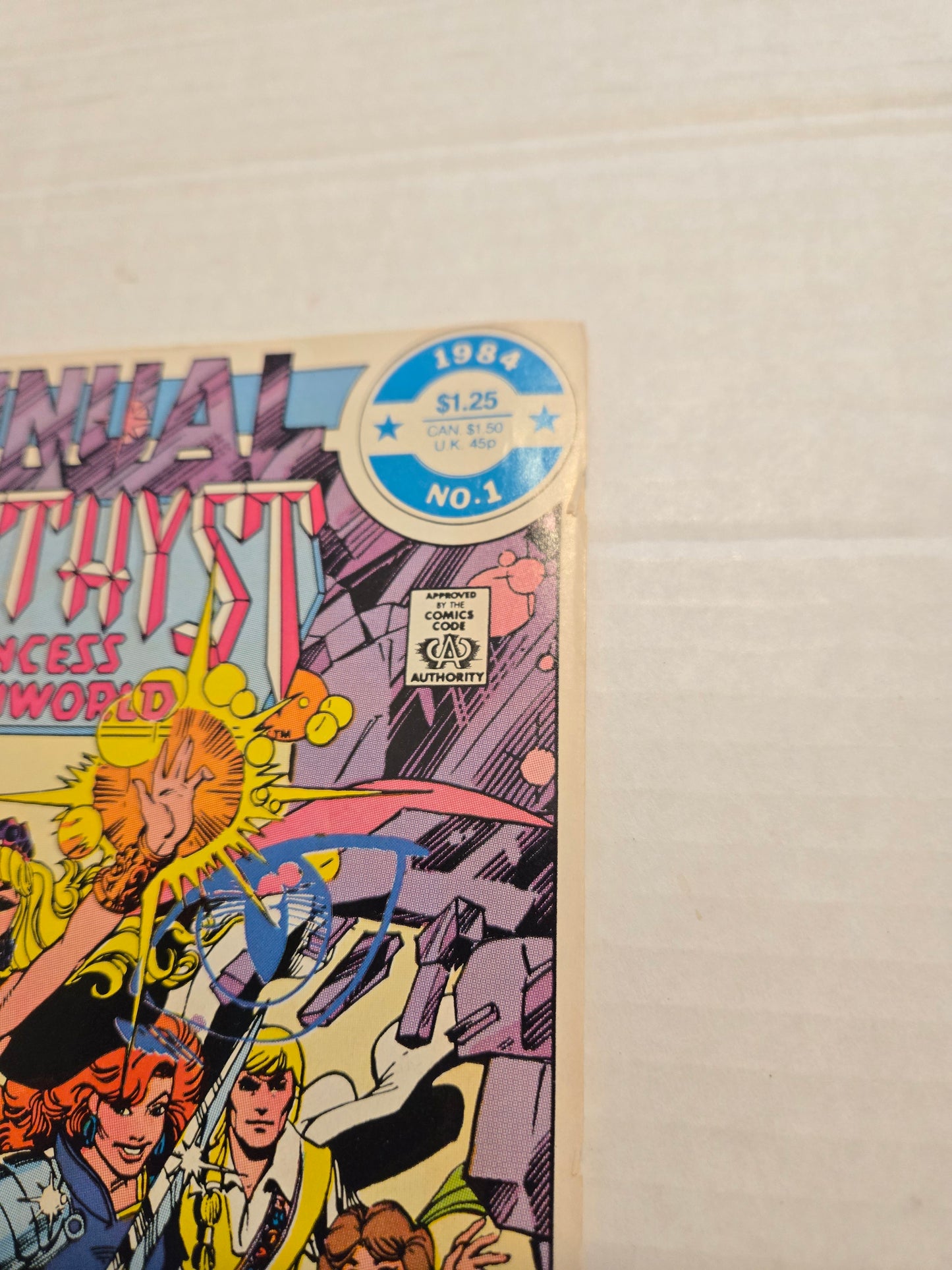 Annual Amethyst #1 Comic Book 1984