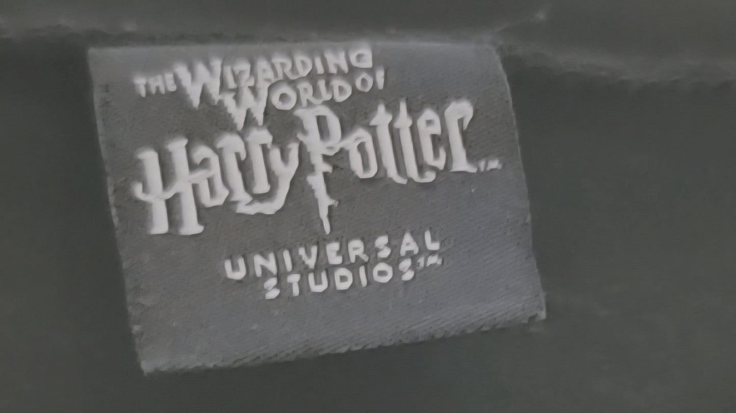 Harry Potter Universal Studios Womens Shirt Size Small Embroidered 3/4 Sleeve