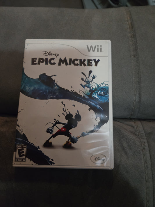 Disney Epic Mickey Nintendo Wii Game