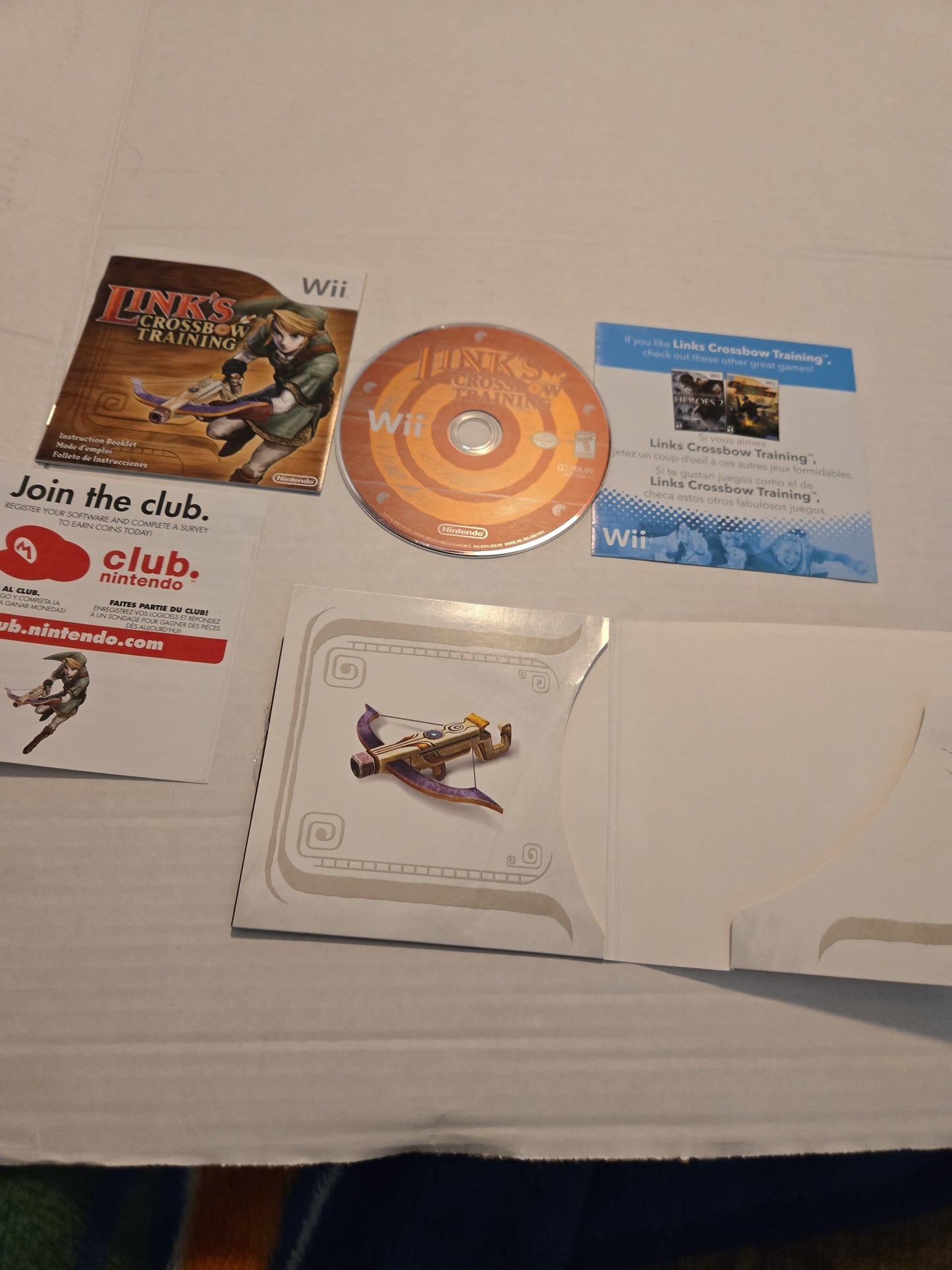Link's Crossbow Training Nintendo Wii Game