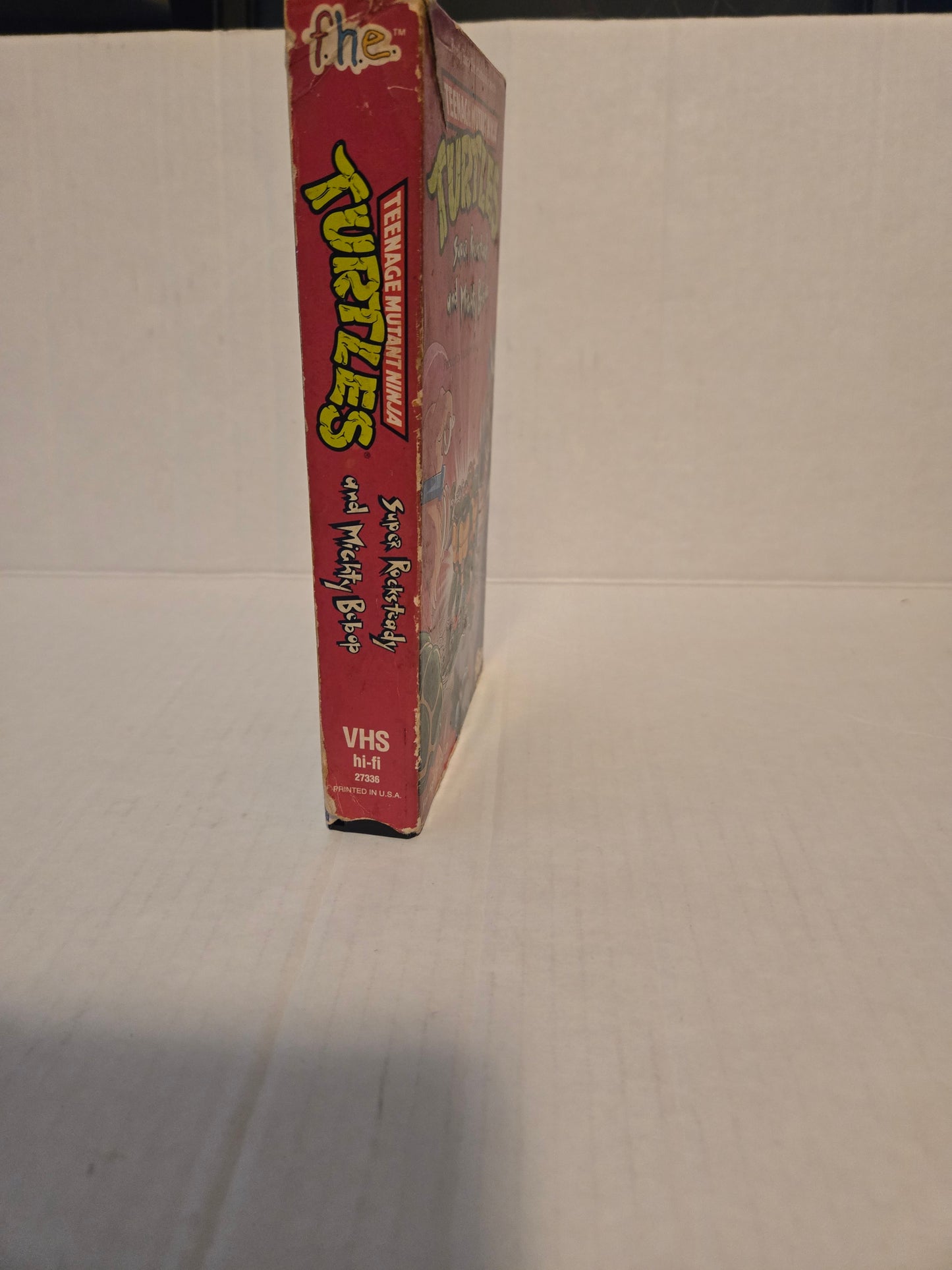 Teenage Mutant Ninja Turtles Super Rocksteady and Mighty Bebop VHS