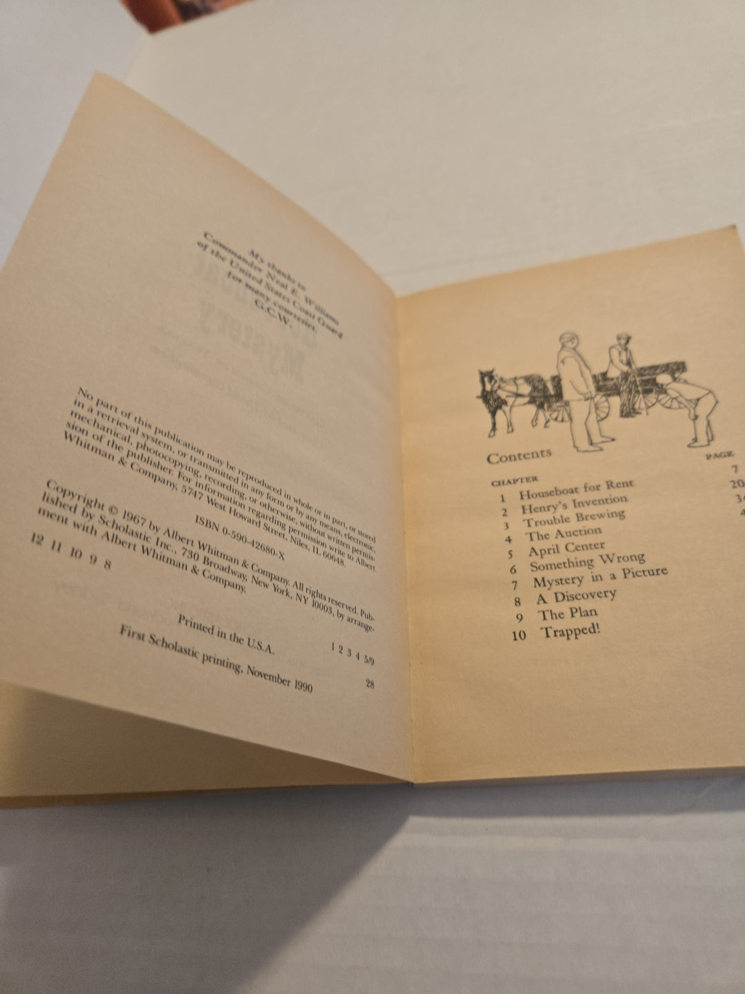 Boxcar Children Mysteries Houseboat Mystery #12 Paperback Book