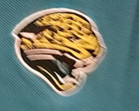 Jacksonville Jaguars Vintage Logo Teal Golf Polo Shirt Men's Size XL Embroidered