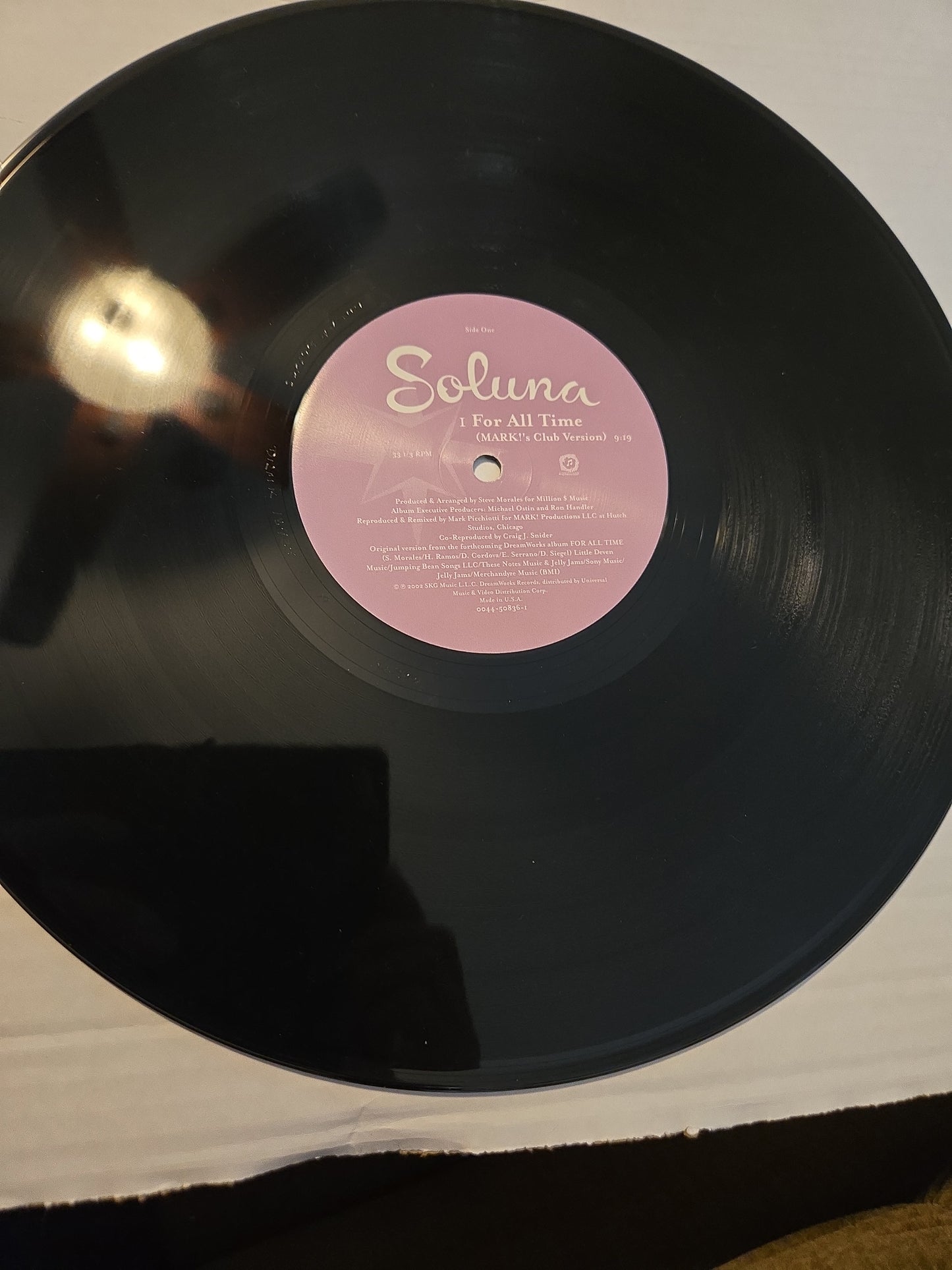 Soluna For All Time 12" Near Mint Vinyl