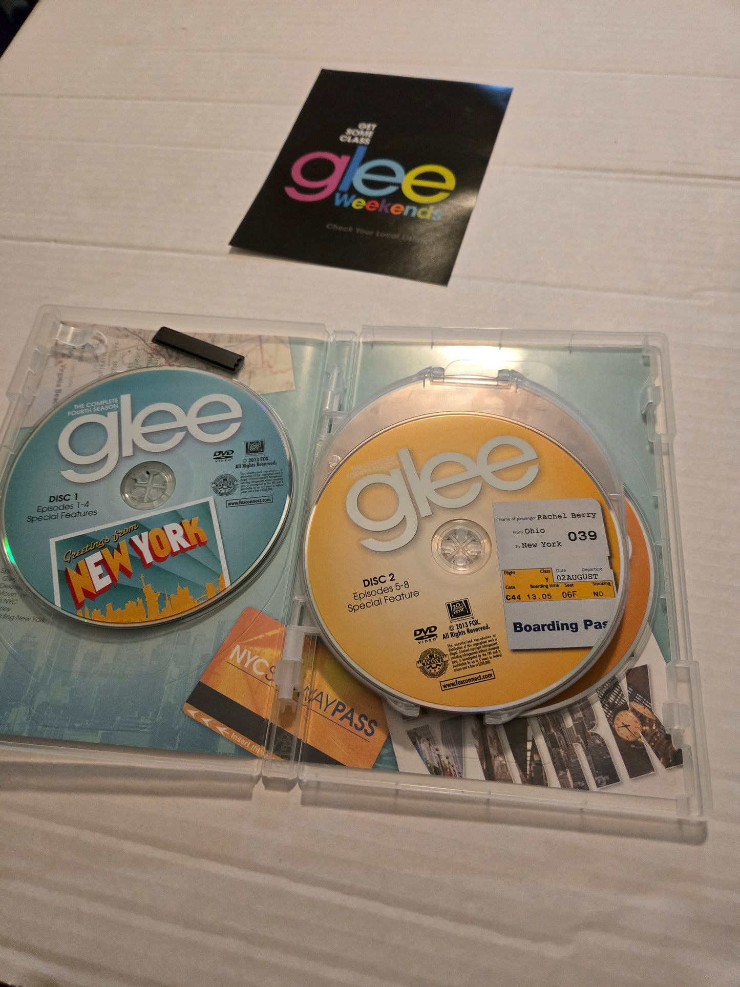 Glee The Complete Fourth Season DVD 6 Disc Set