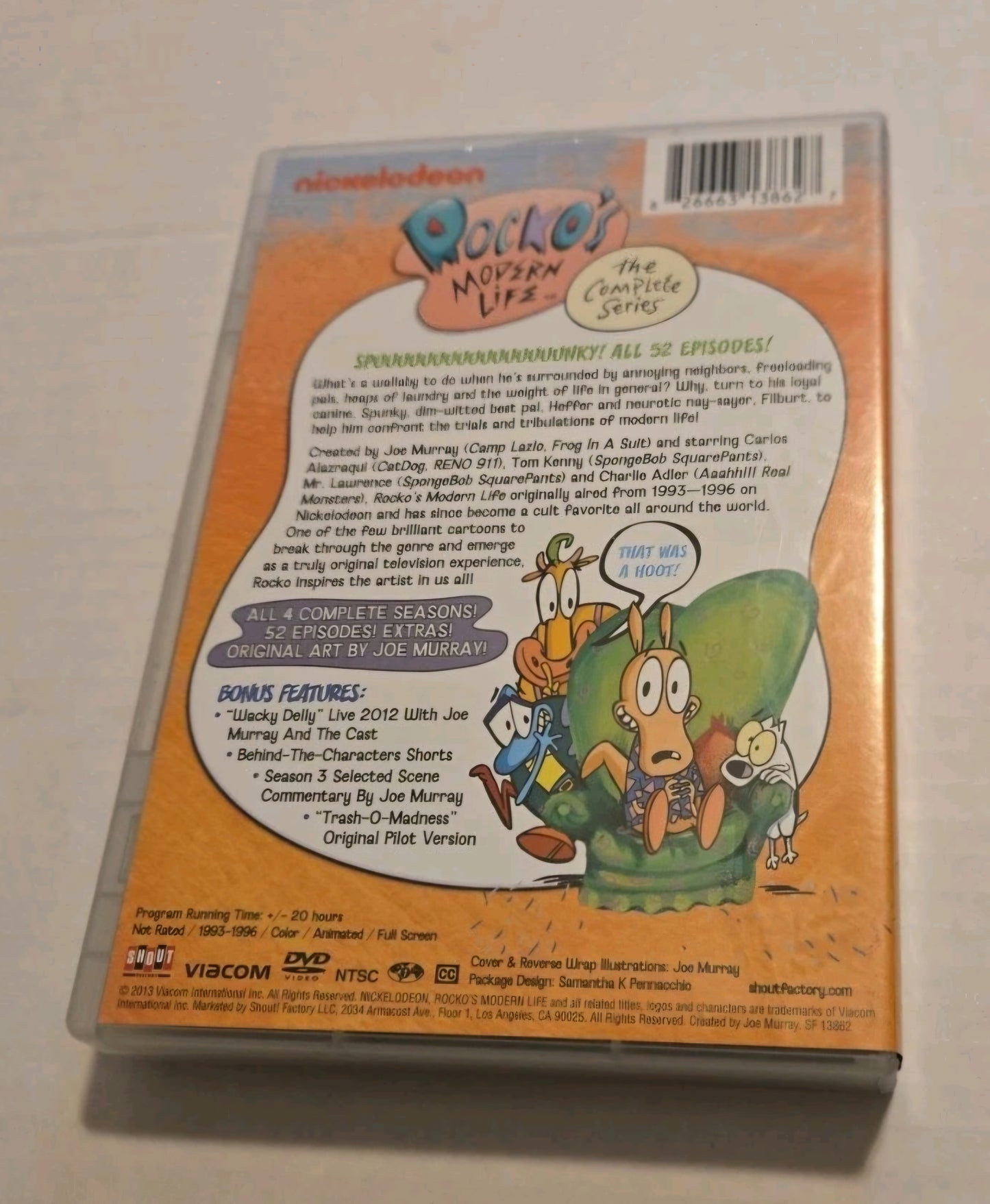 Rockos Modern Life The Complete Series 8 Disc Set