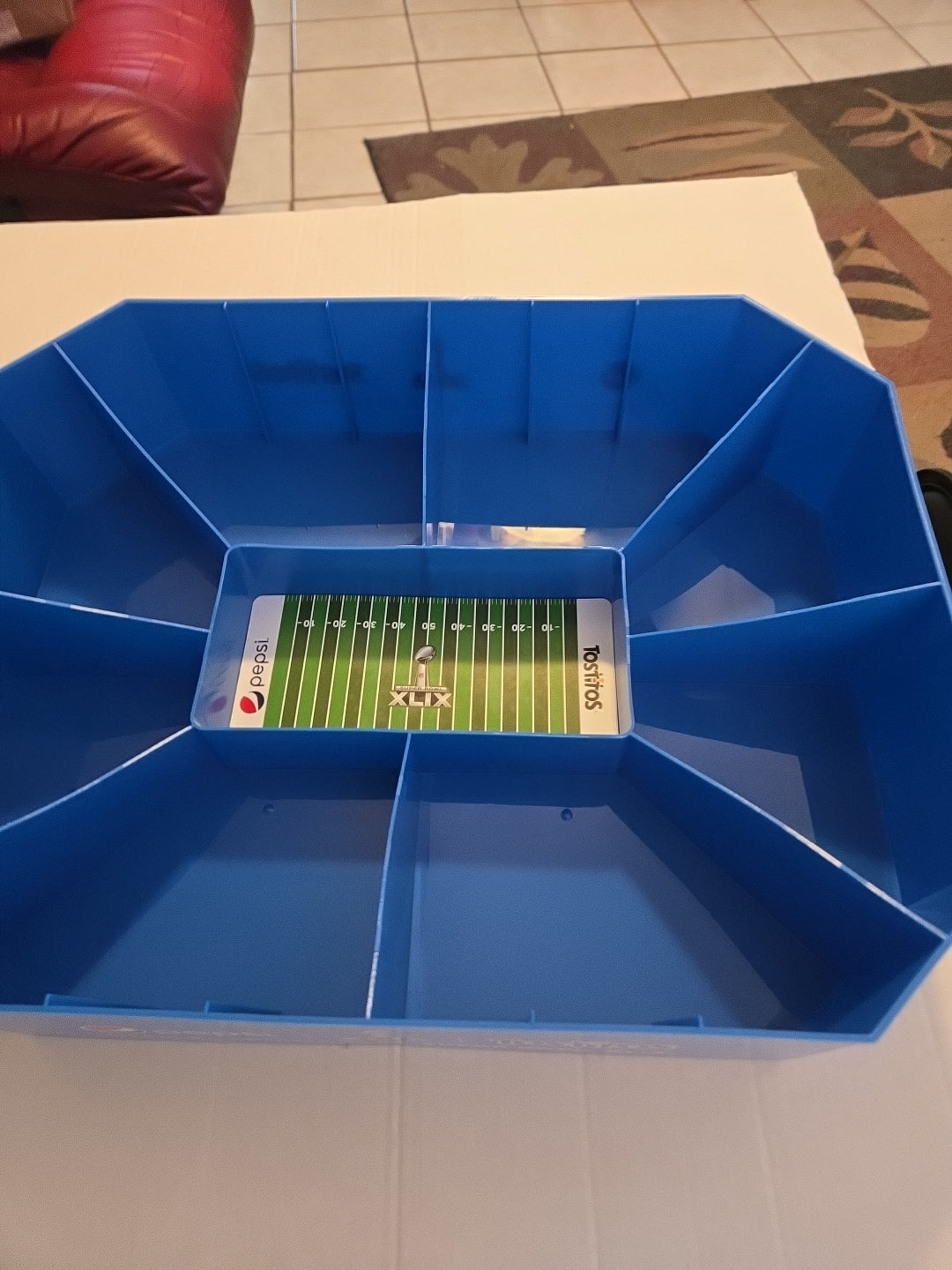 Super Bowl XLIX Pepsi Tostitos Snack Stadium Serving Tray