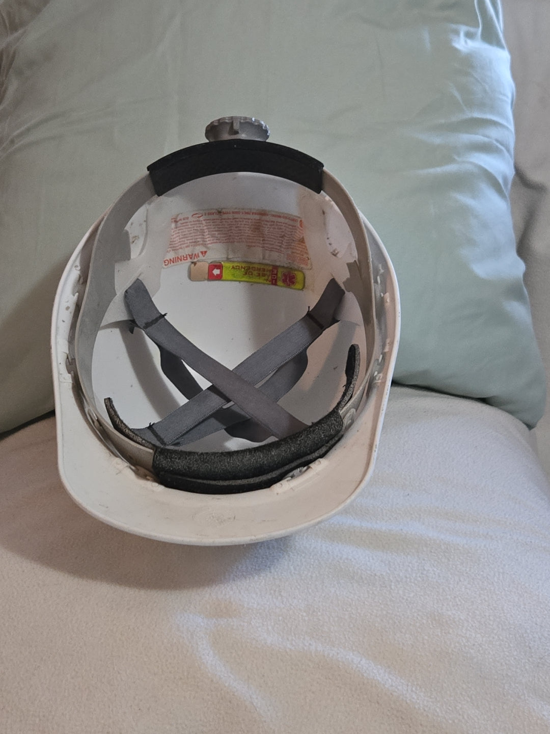 Disney Buena Vista Construction Co. 1970 Hard Hat Broken Adjustable Headband