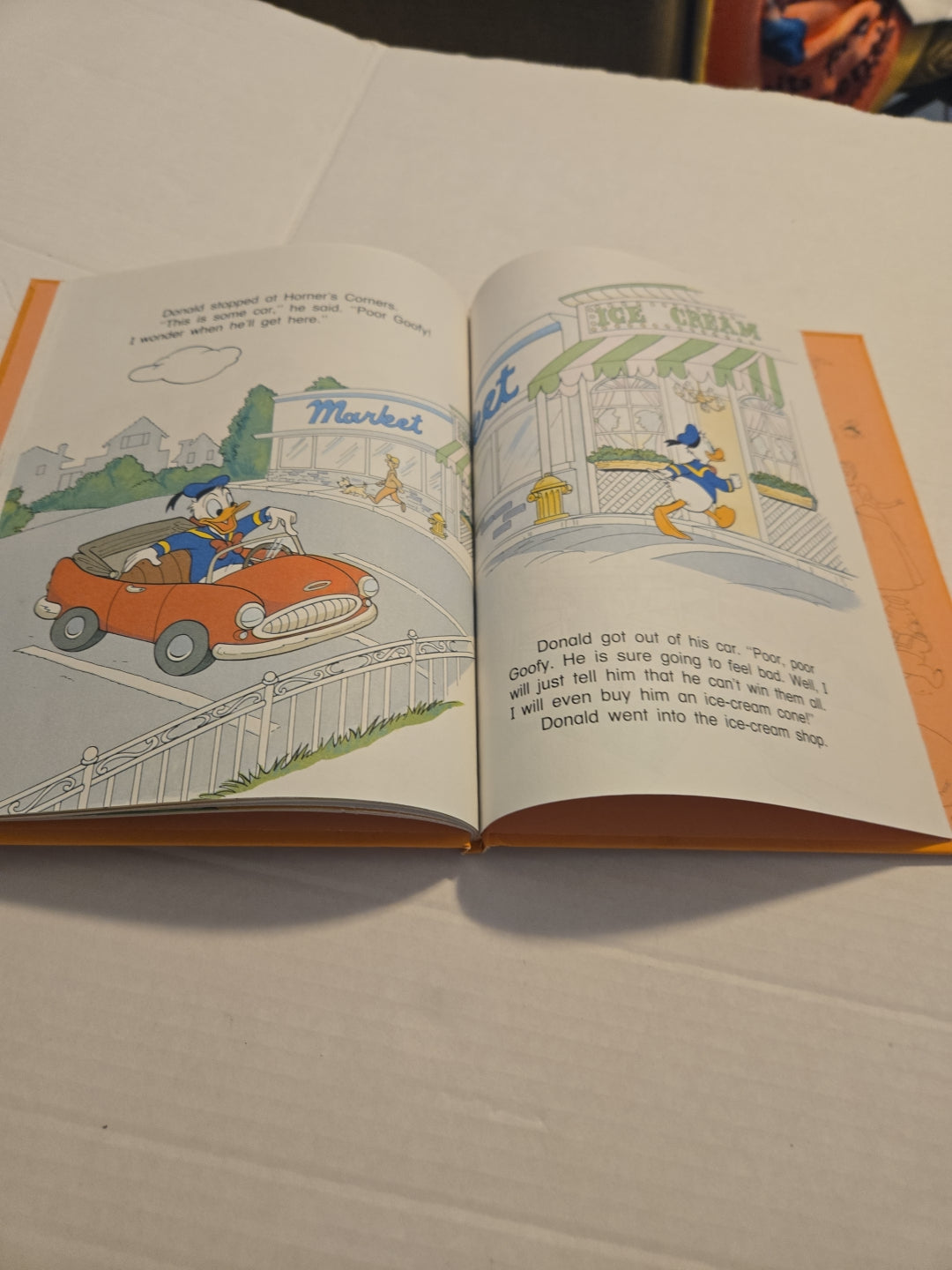 Goofy's Big Race Book 1986 Disney Fun-To-Read Library Volume 4
