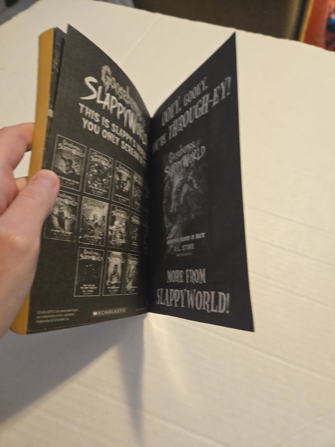 Goosebumps Slappy World Book Lot Of  2 Paperback Books