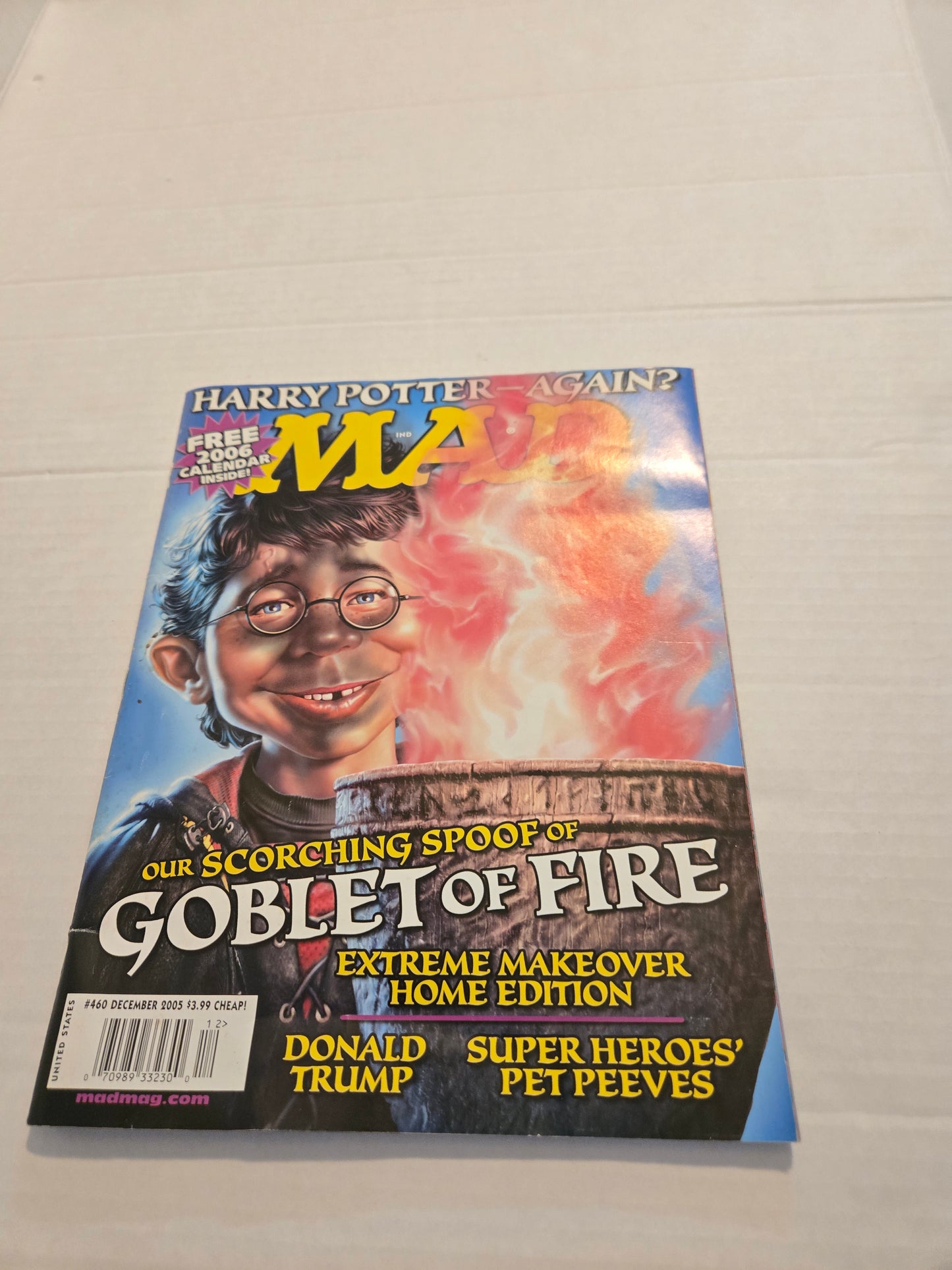 Mad Magazine December 2005 Harry Potter Intact