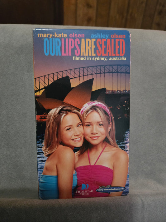 Mary-Kate & Ashley Olsen Our Lips Are Sealed VHS