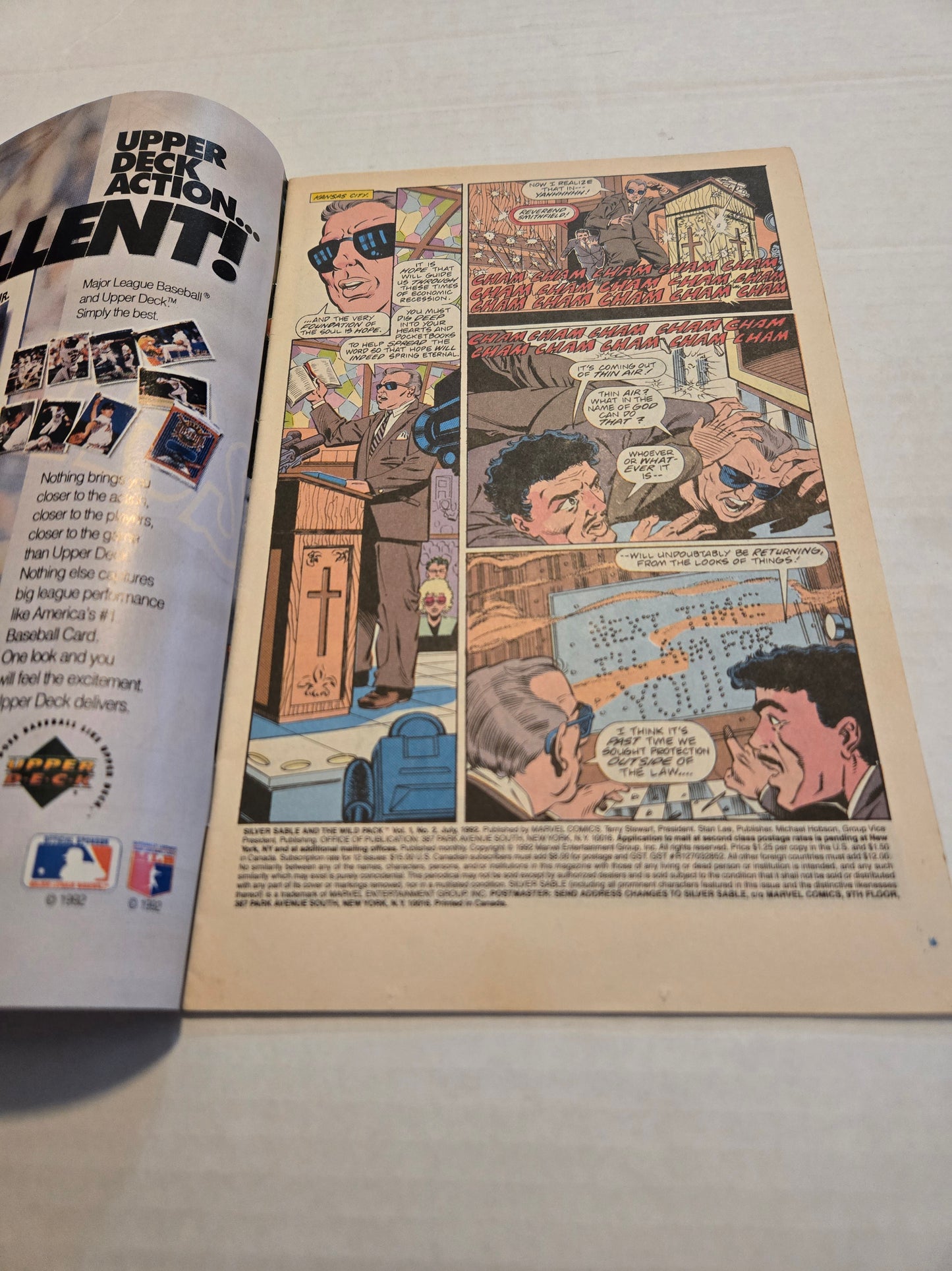 Silver Sable & The Wild Pack Vol. 1, No. 2 1992 Comic