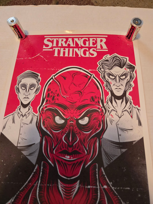 Stranger Things 18x12" Poster Spookala