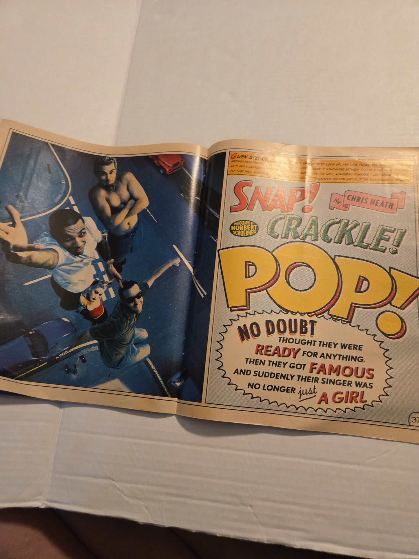 Vintage 1997 Rolling Stone No Doubt Magazine