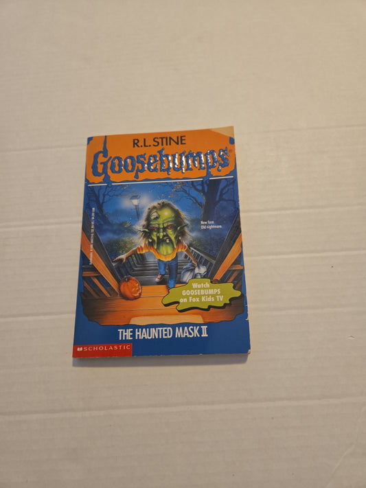 Goosebumps #36 The Haunted Mask II 1995 Paperback Book Damaged Cover