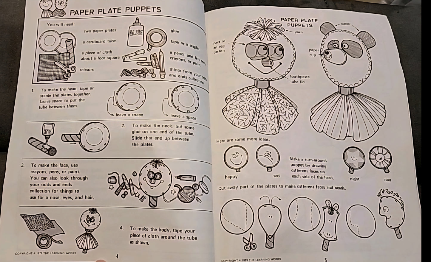 Make Amazing Puppets By Nancy Renfro & Beverly Armstrong Vintage Book